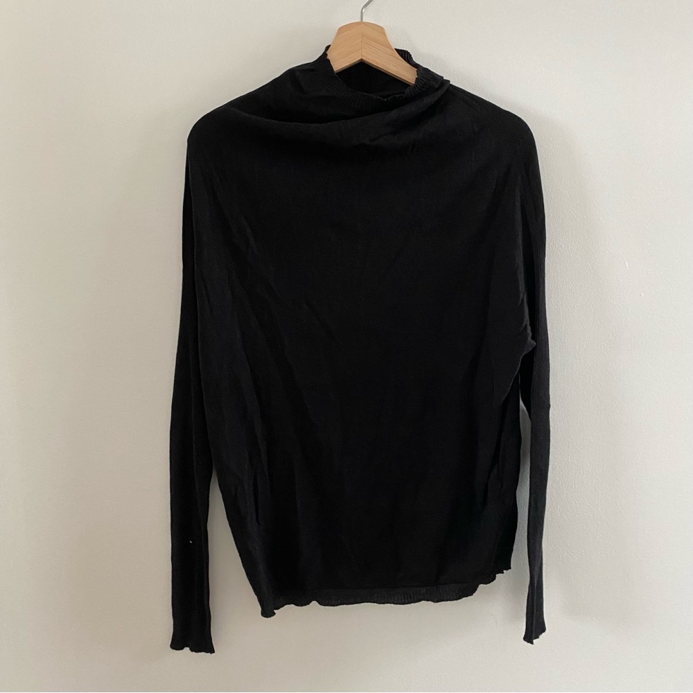 Rick Owens SS 15 faun black sweater size small